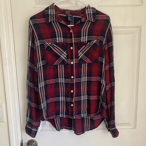 Forever 21 Plaid Button Down Shirt